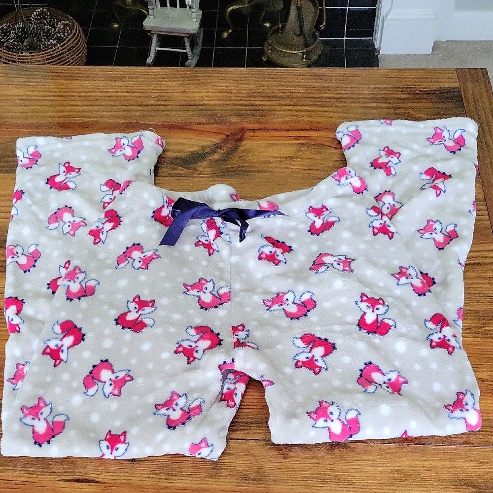 Bobbie Brooks Kids Pajama Bottoms with Fox Print